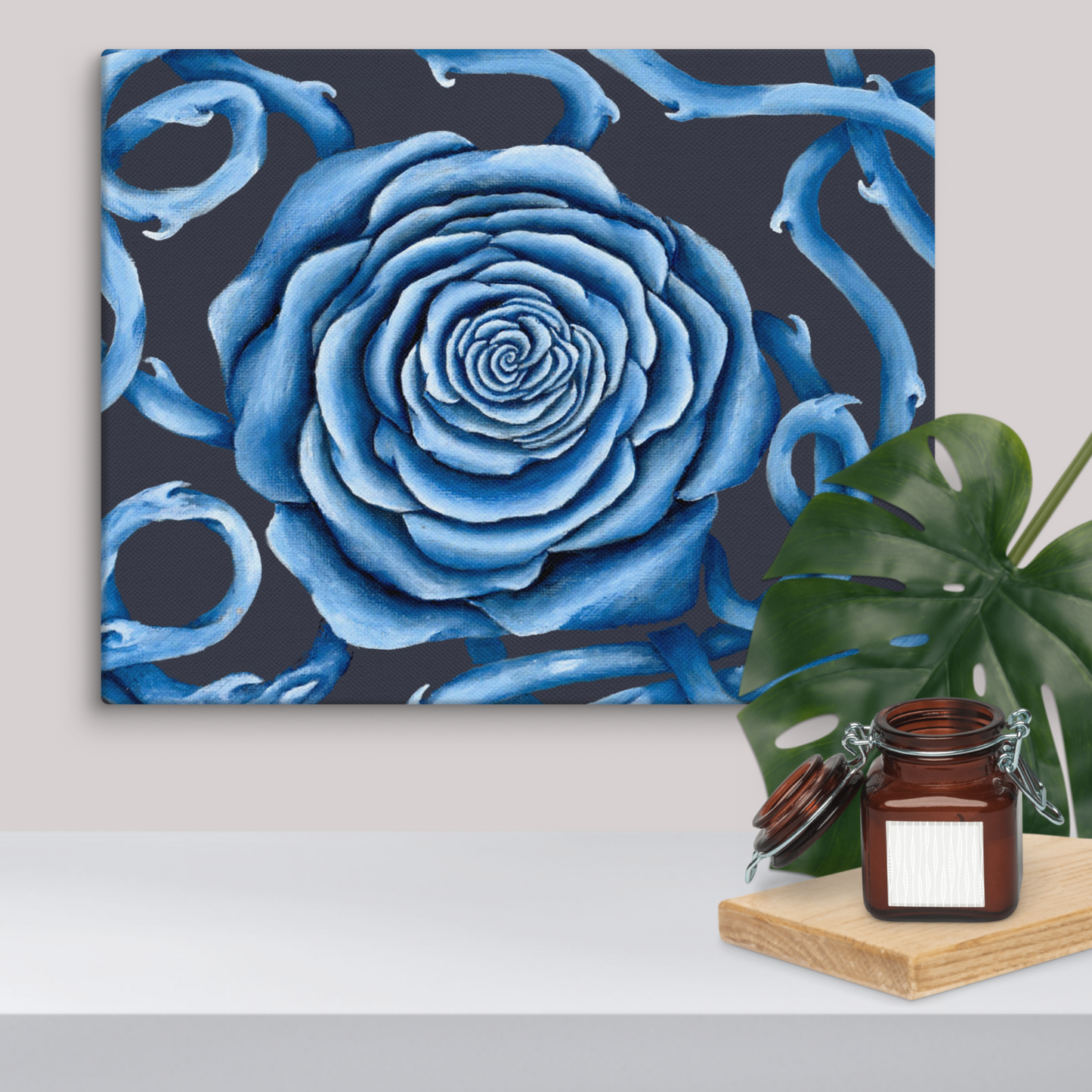 My Sensitive Flower - Canvas Print