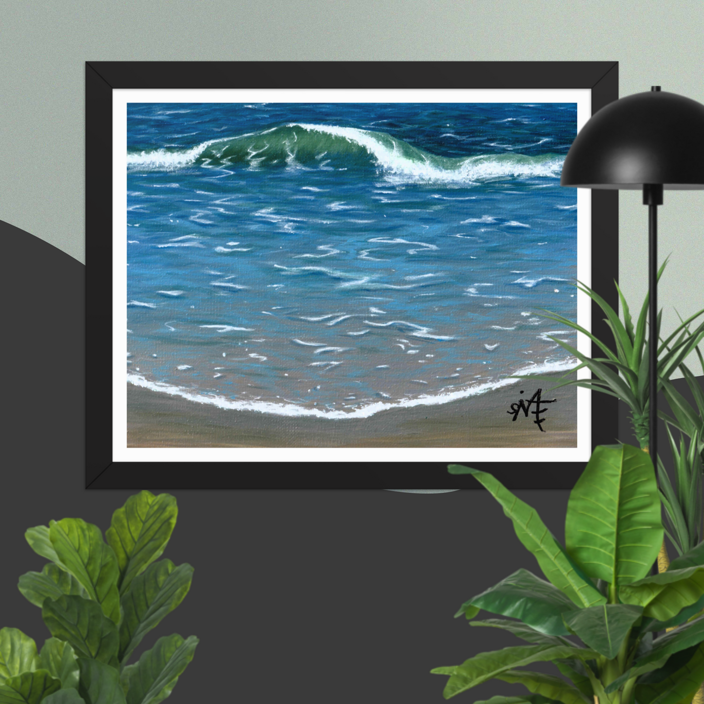 Coming Home - Framed Matte print