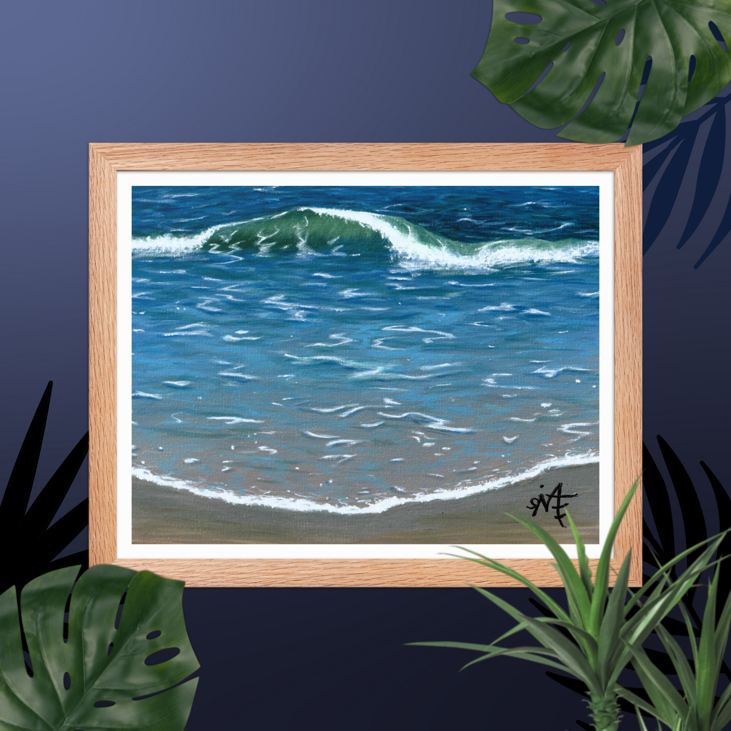 Coming Home - Framed Matte print