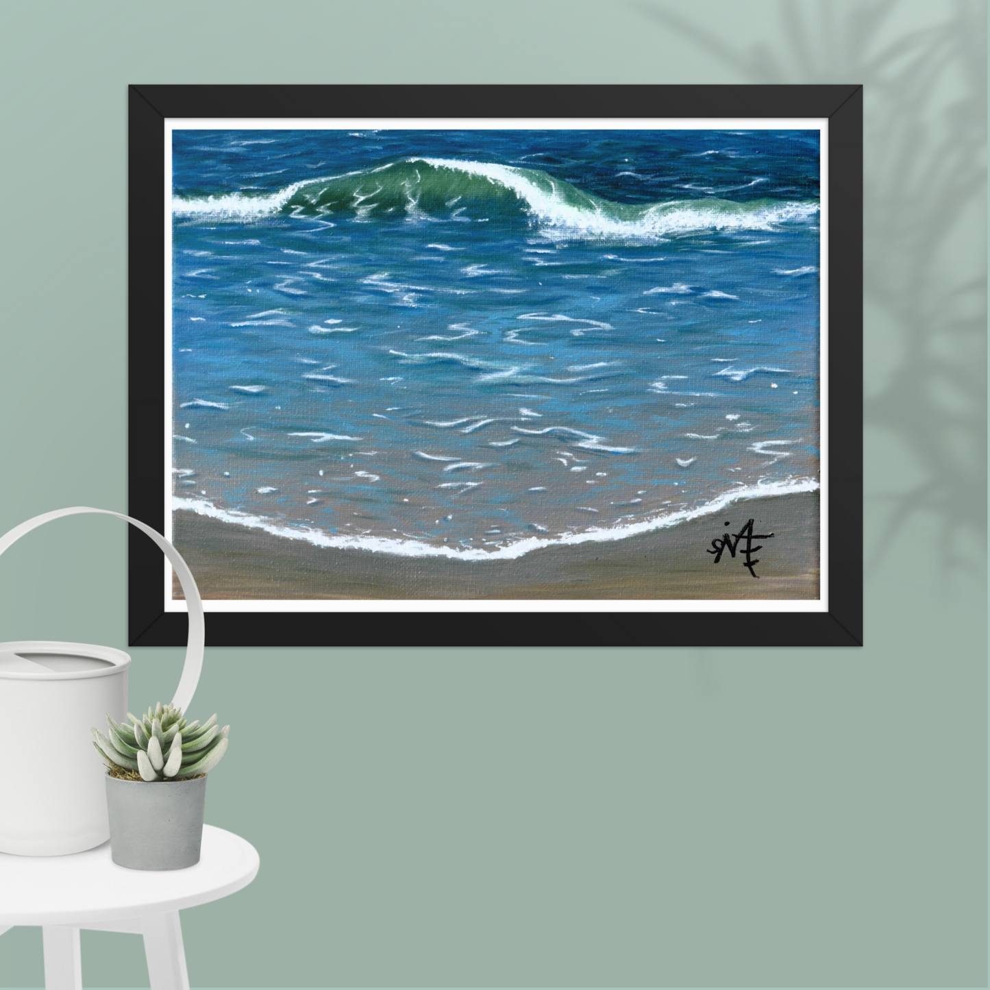 Coming Home - Framed Matte print
