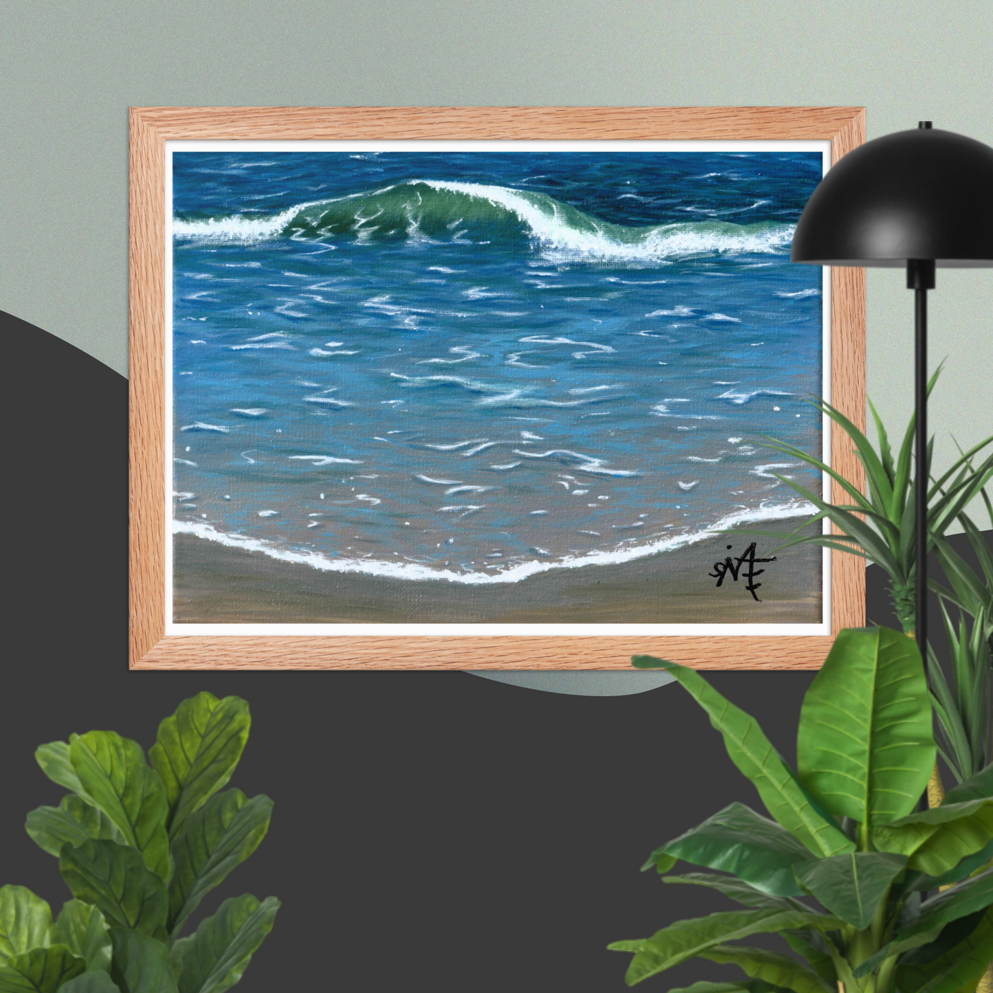 Coming Home - Framed Matte print