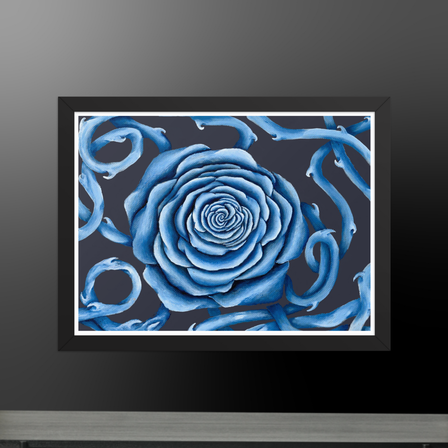 My Sensitive Flower - Framed Print