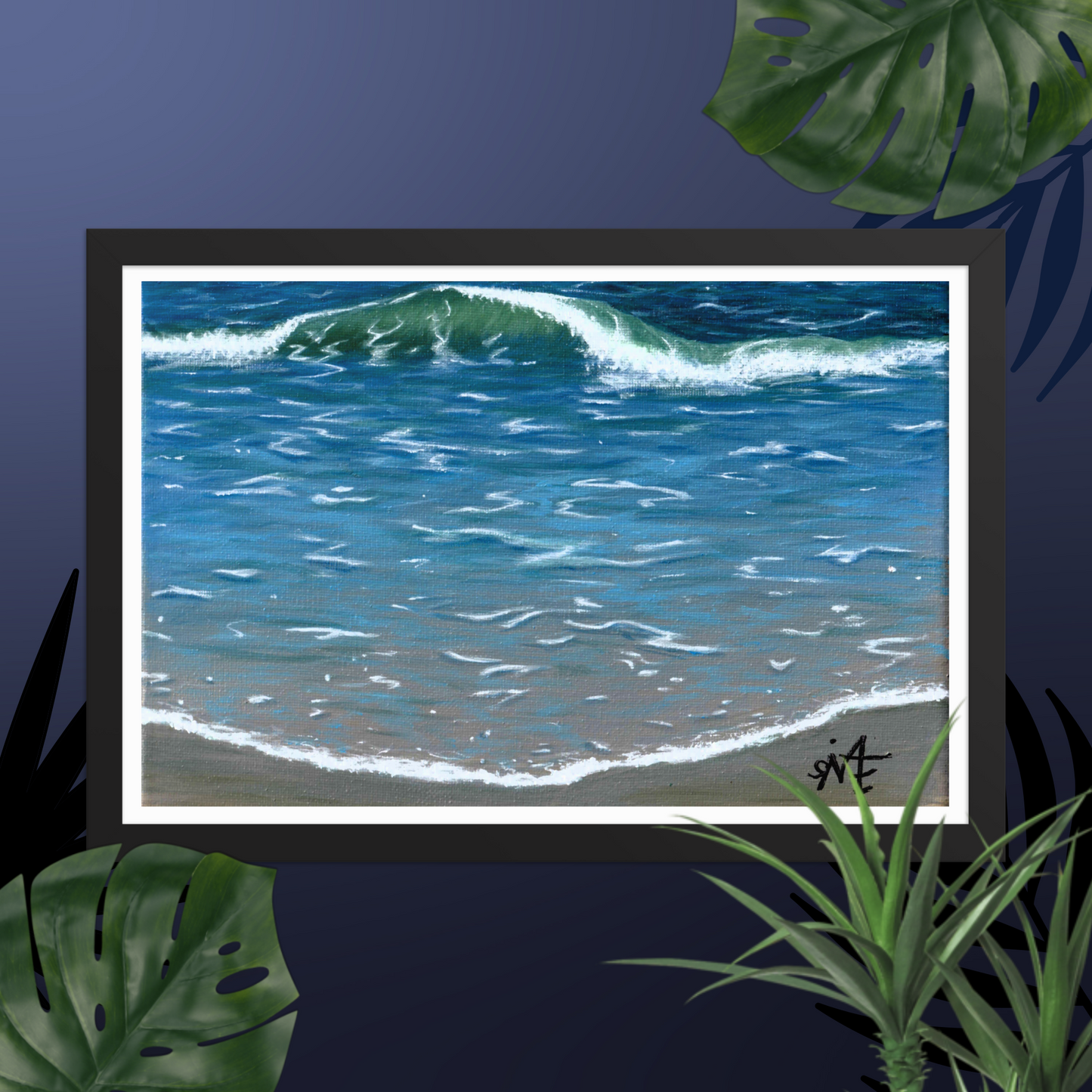 Coming Home - Framed Matte print