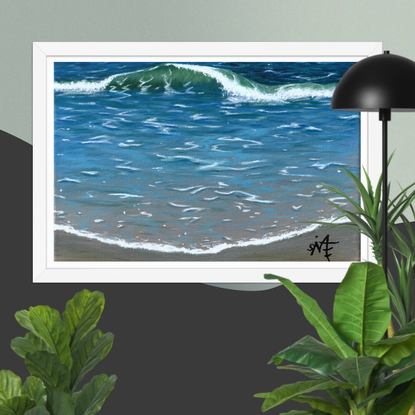 Coming Home - Framed Matte print