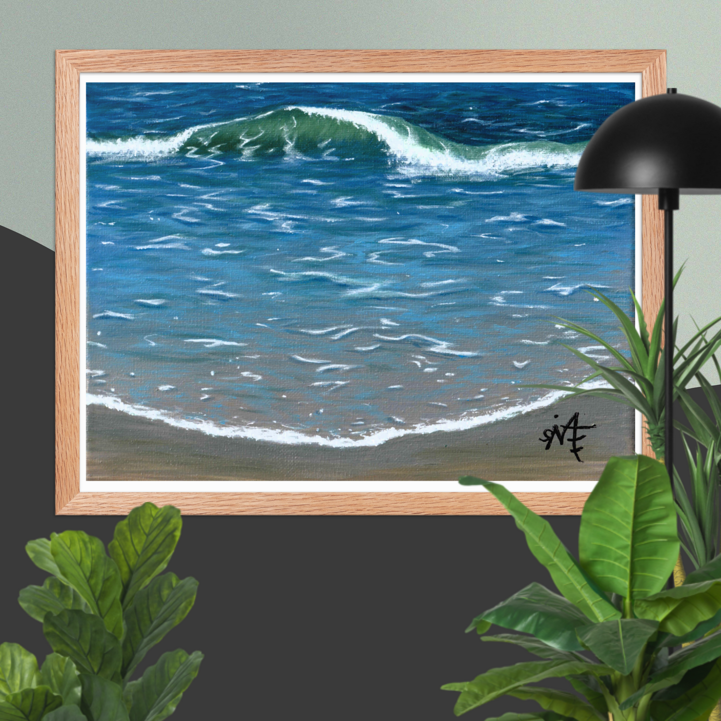 Coming Home - Framed Matte print