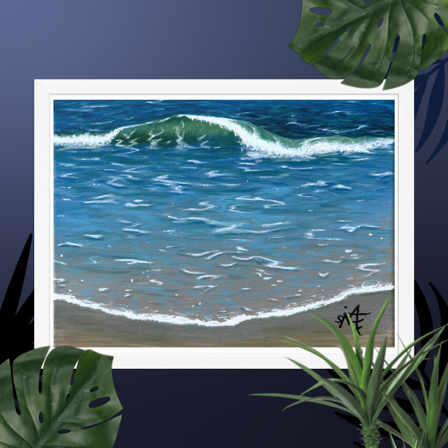 Coming Home - Framed Matte print