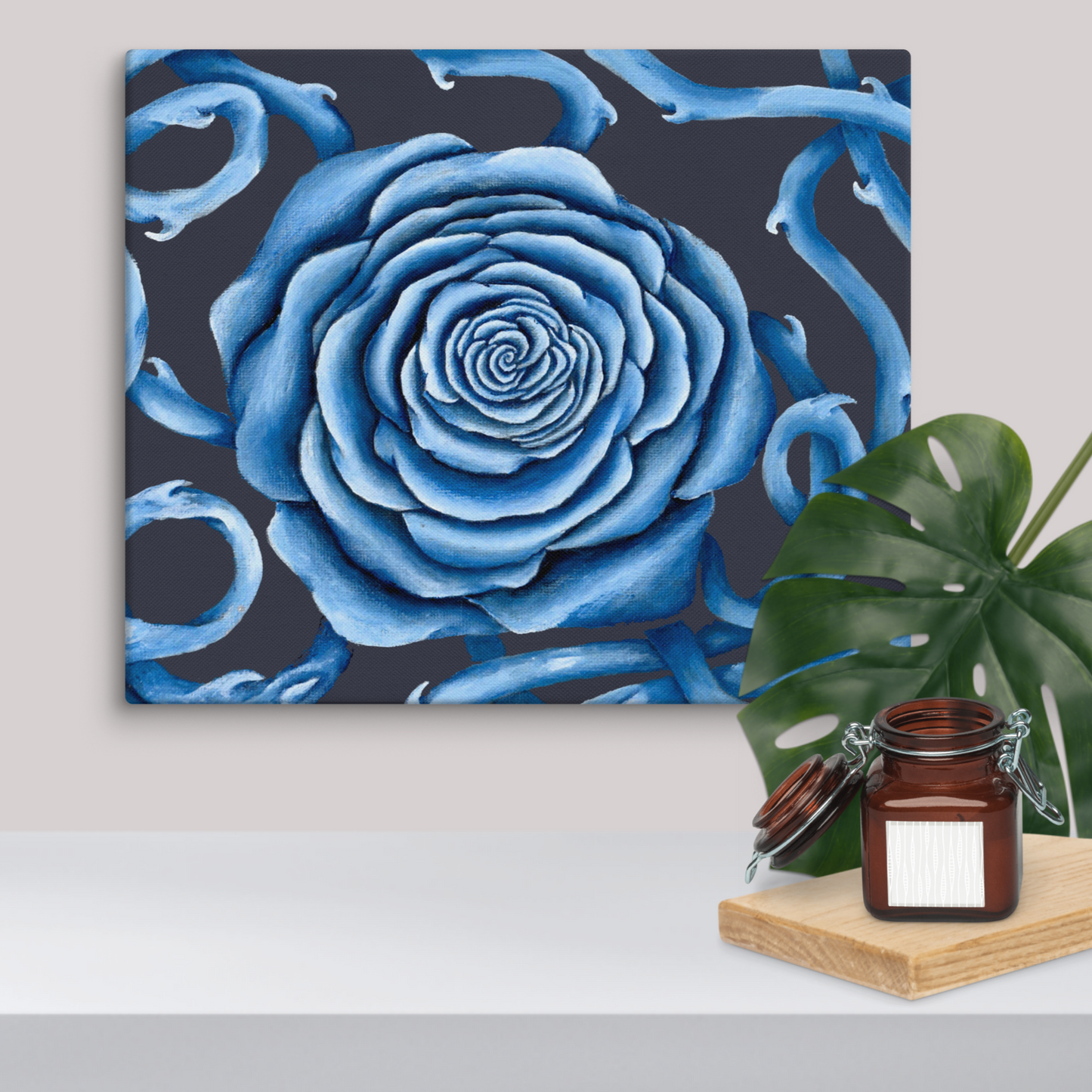 My Sensitive Flower - Canvas Print