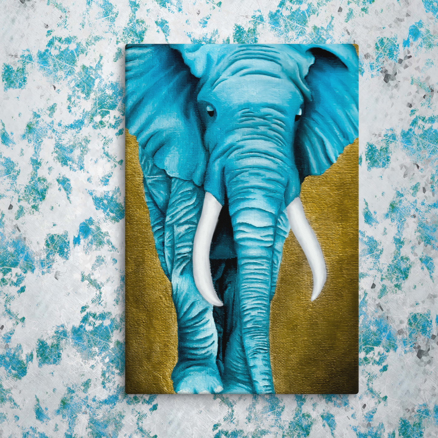 The Elephant in the Room - Canvas Print