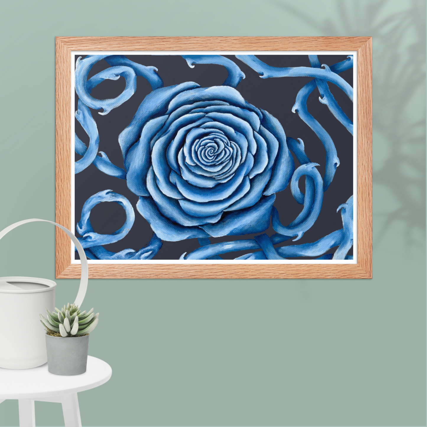 My Sensitive Flower - Framed Print