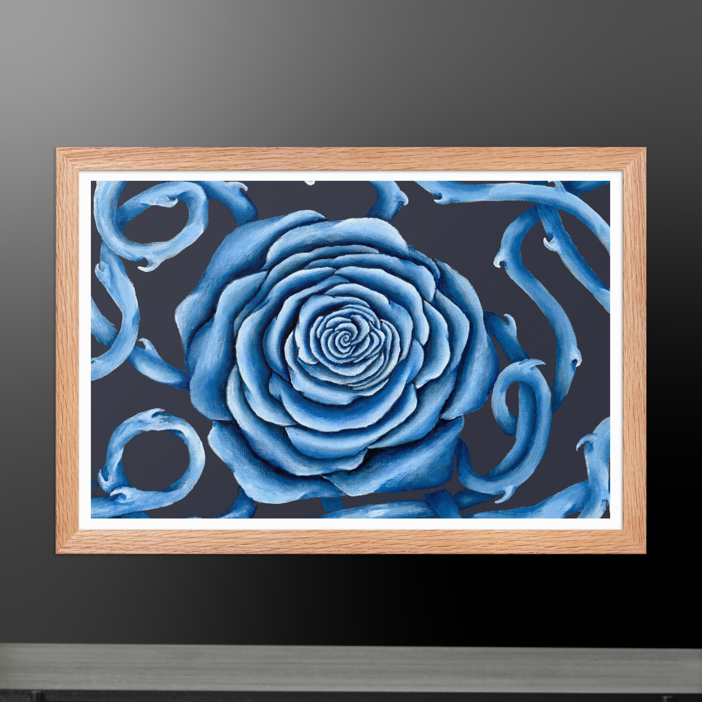My Sensitive Flower - Framed Print