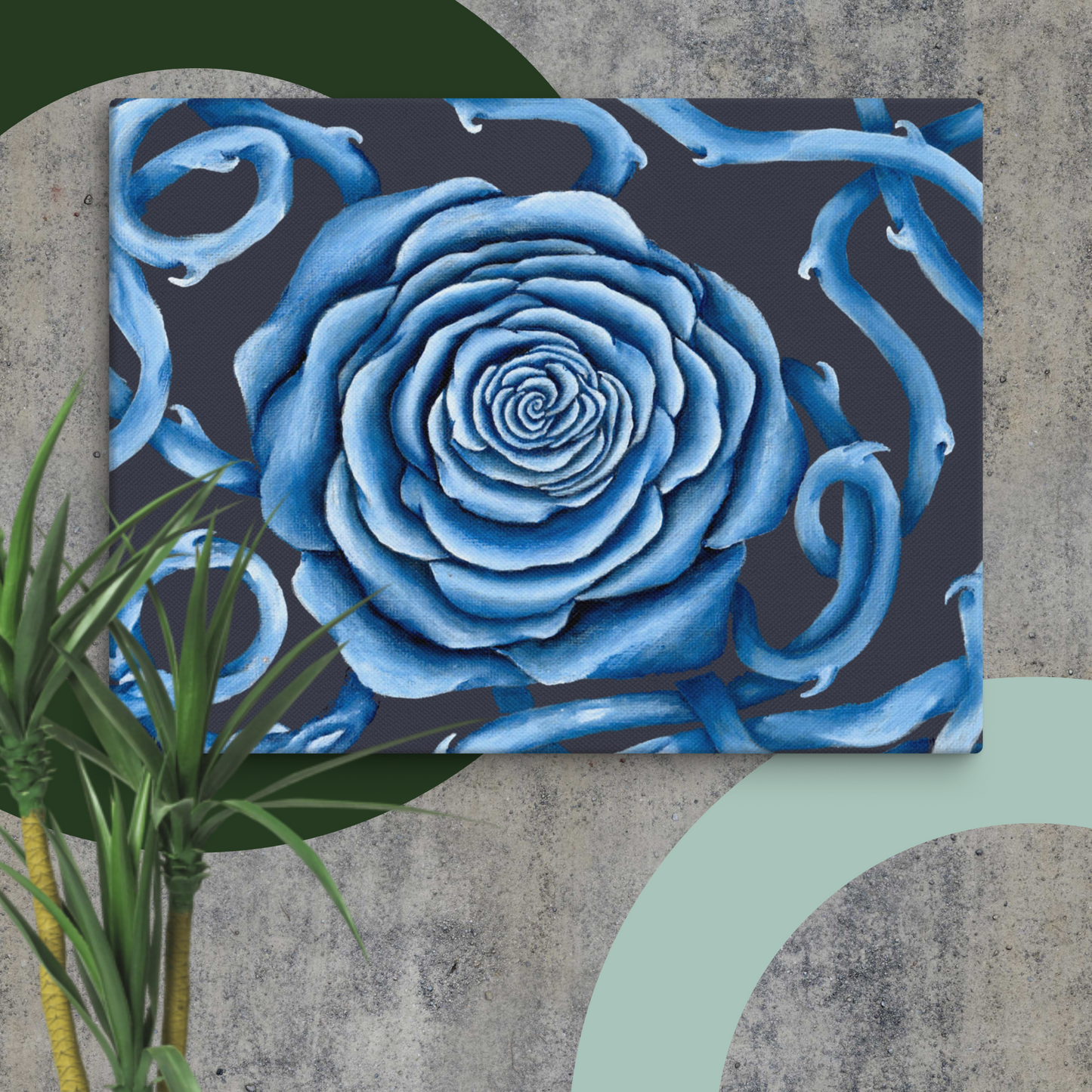 My Sensitive Flower - Canvas Print