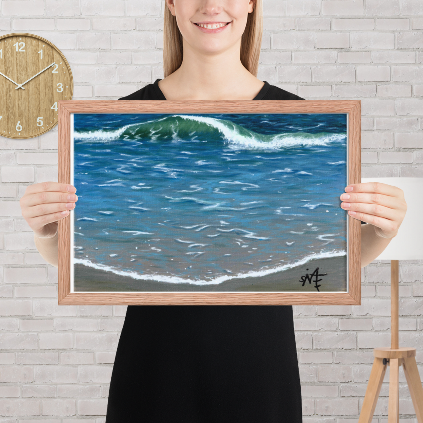 Coming Home - Framed Matte print