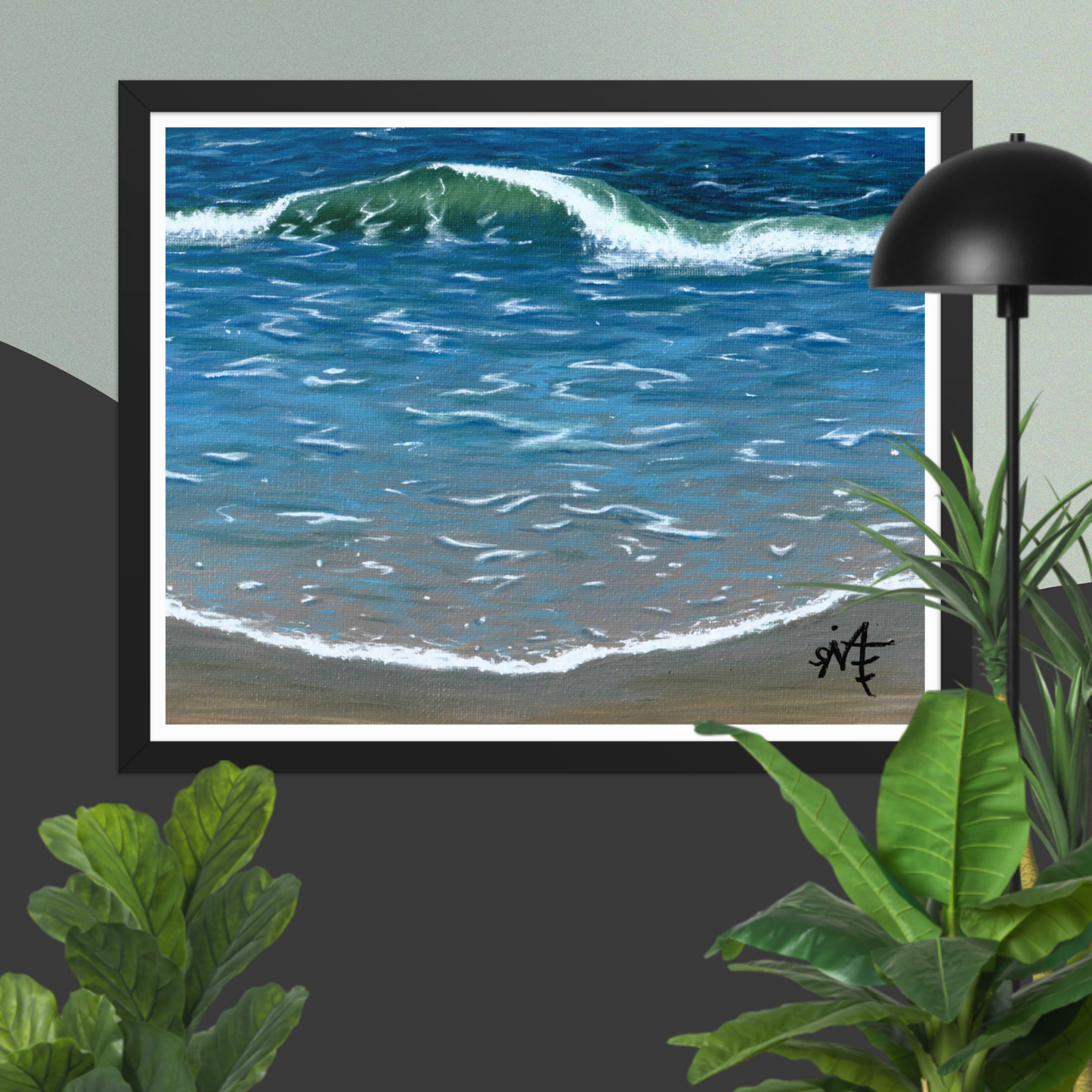 Coming Home - Framed Matte print