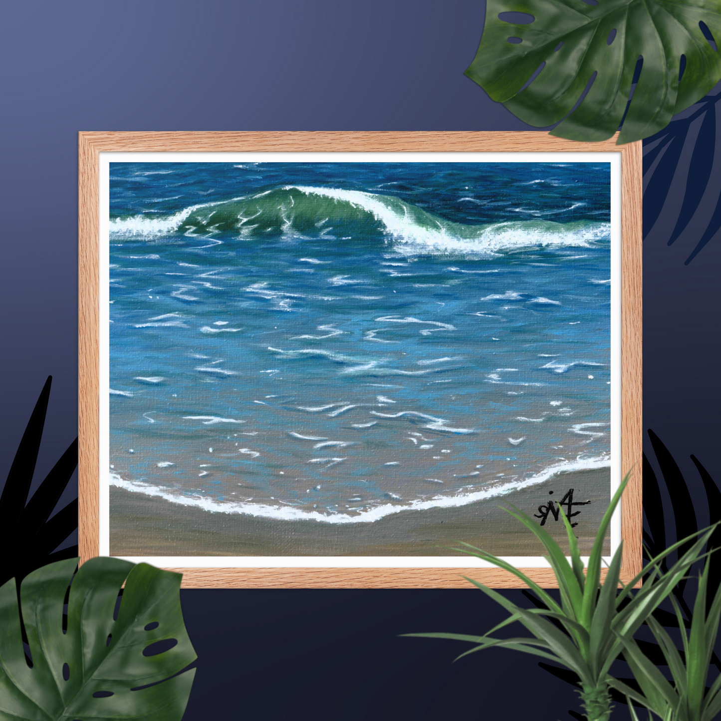 Coming Home - Framed Matte print