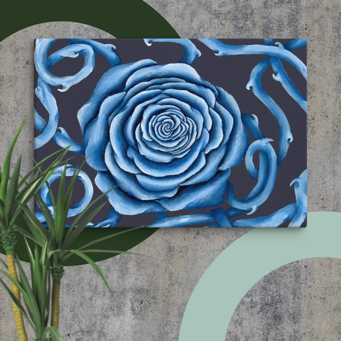 My Sensitive Flower - Canvas Print