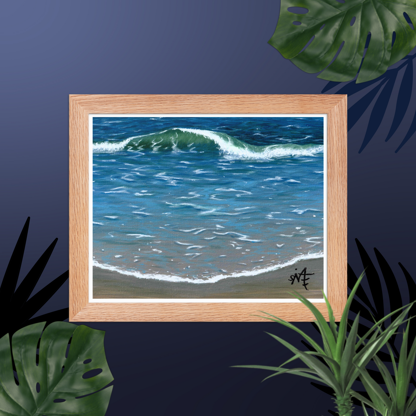 Coming Home - Framed Matte print
