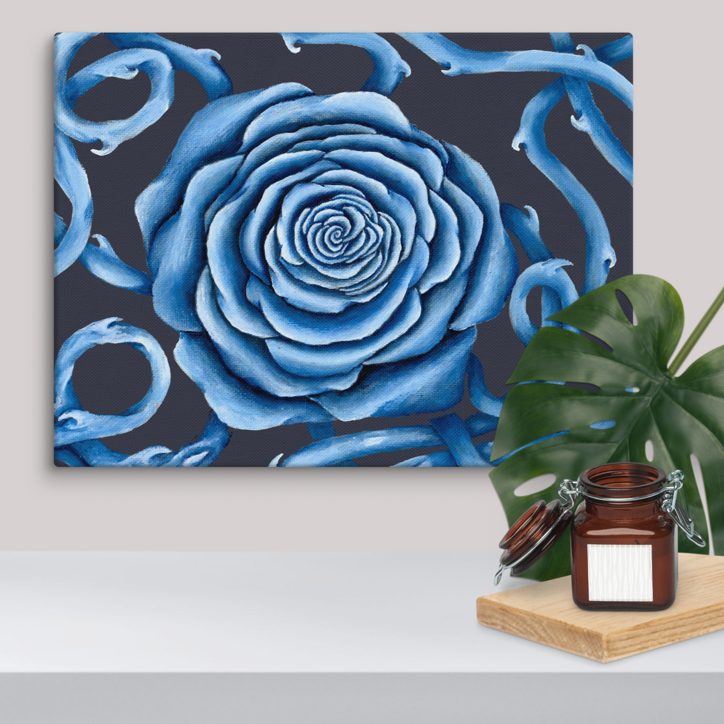 My Sensitive Flower - Canvas Print