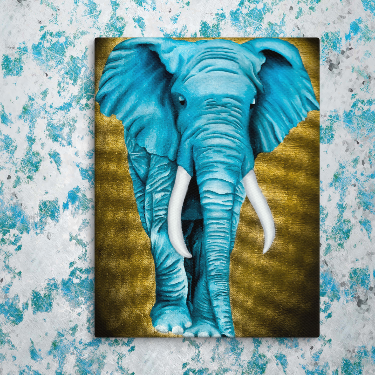 The Elephant in the Room - Canvas Print