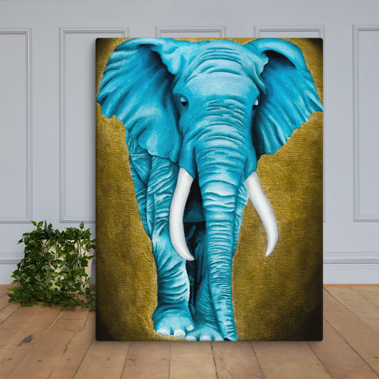 The Elephant in the Room - Canvas Print