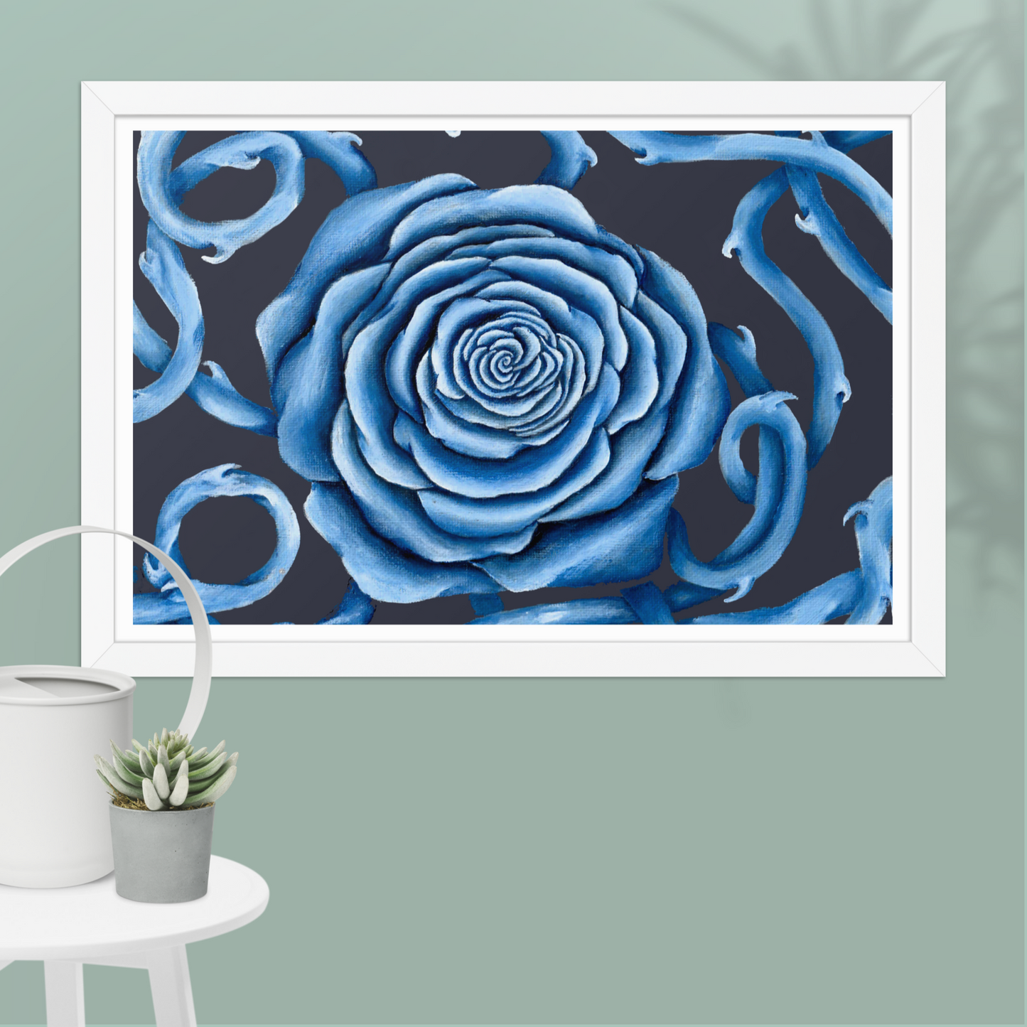 My Sensitive Flower - Framed Print
