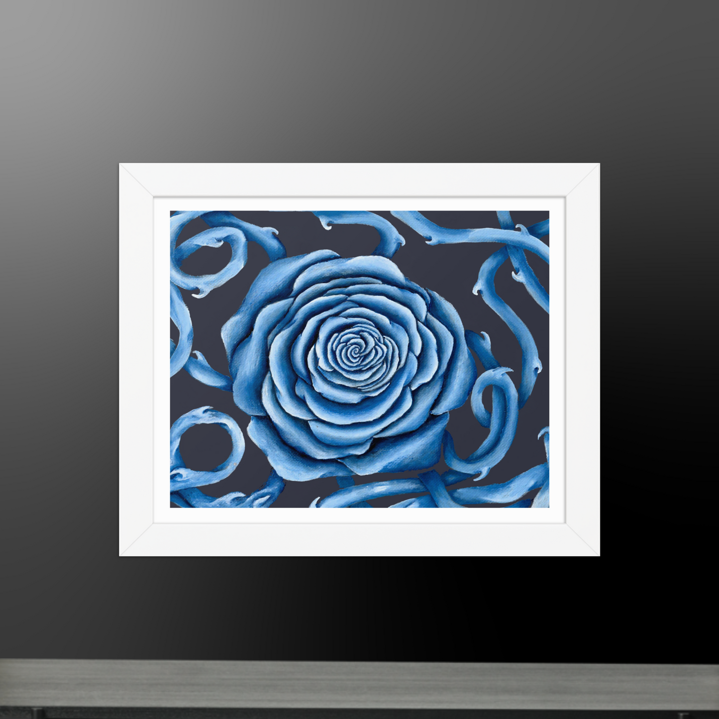 My Sensitive Flower - Framed Print