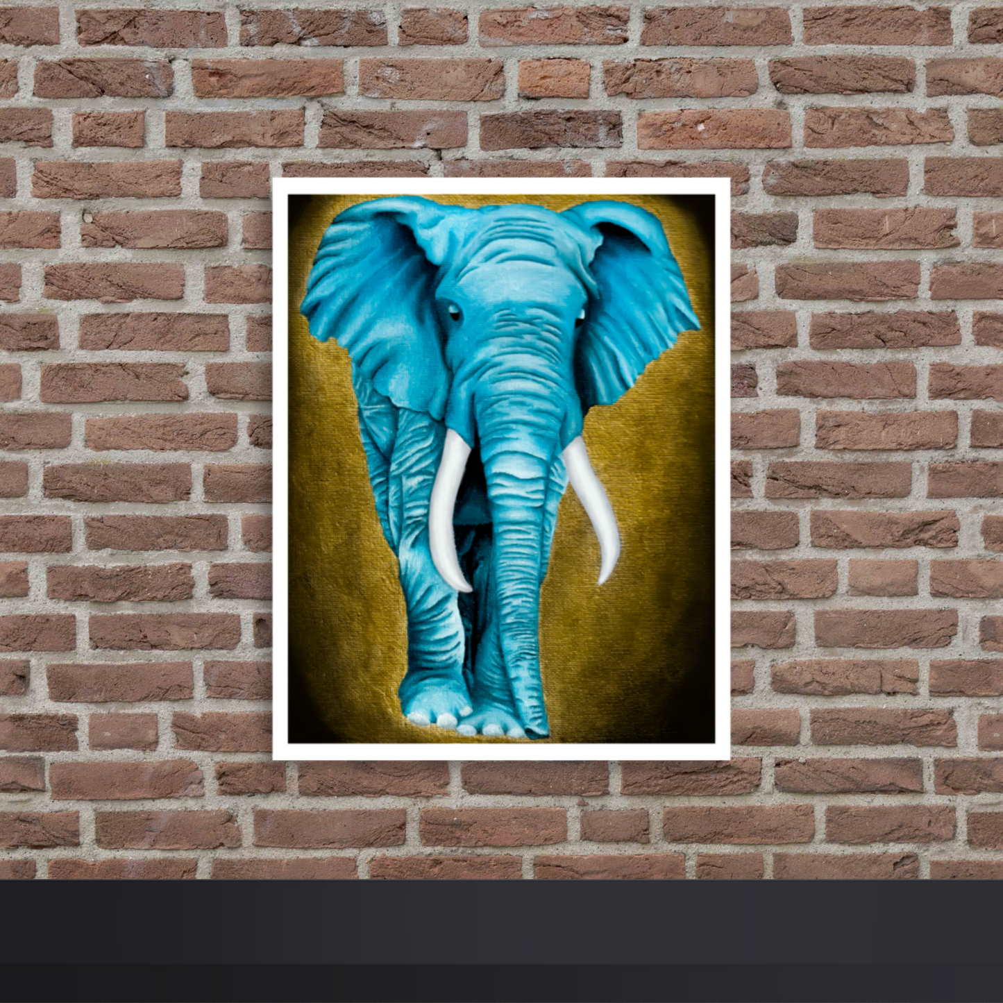 The Elephant in the Room - Enhanced Matte Print