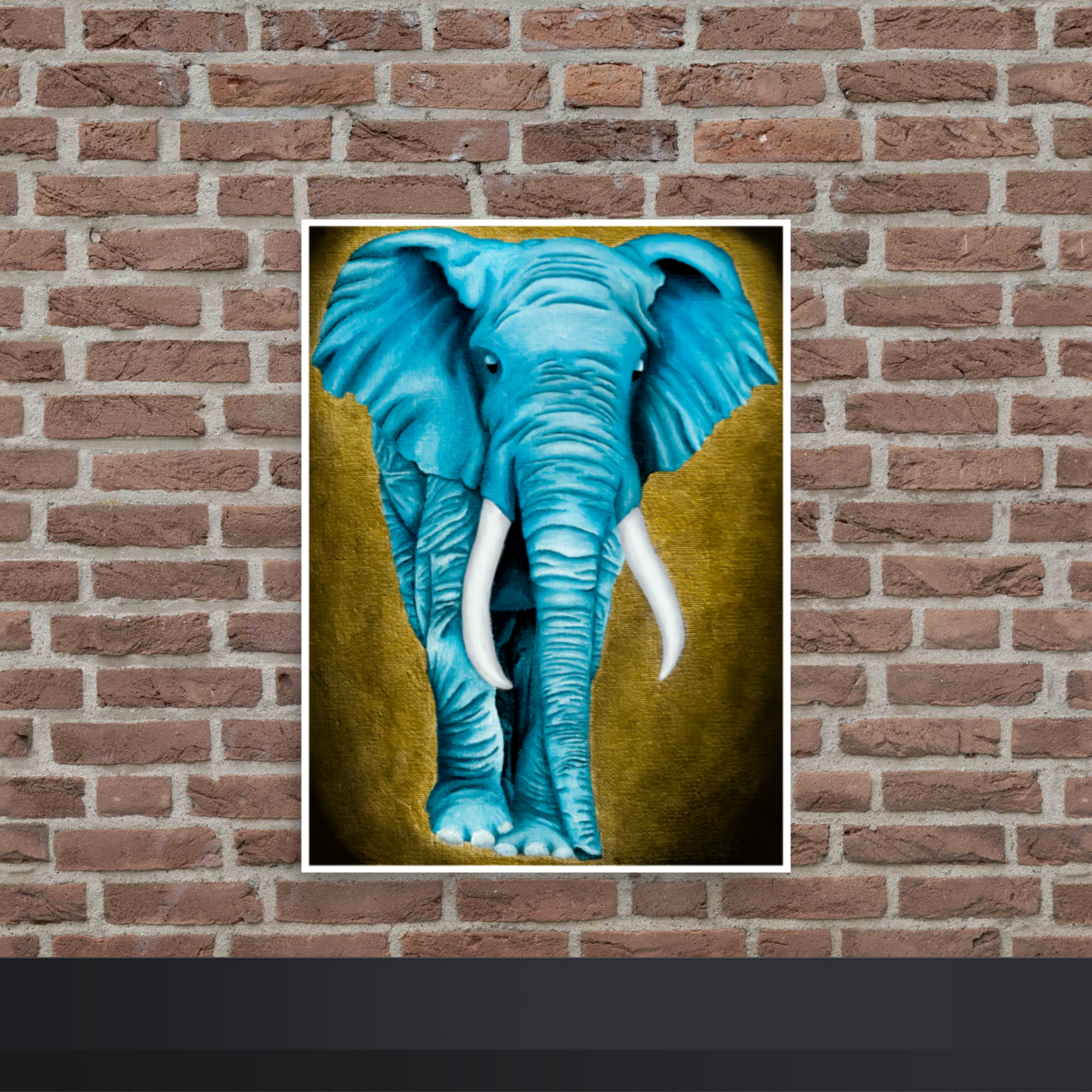The Elephant in the Room - Enhanced Matte Print