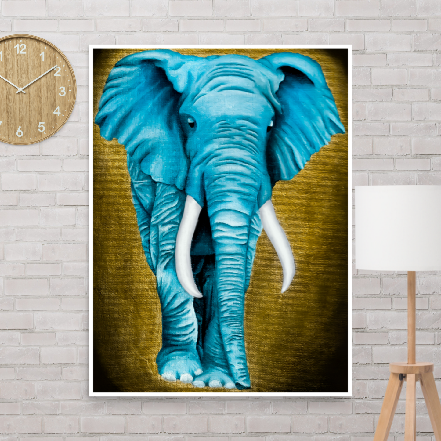 The Elephant in the Room - Enhanced Matte Print