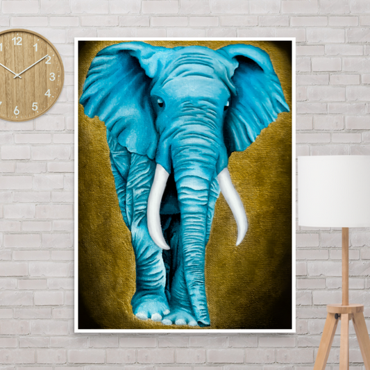 The Elephant in the Room - Enhanced Matte Print