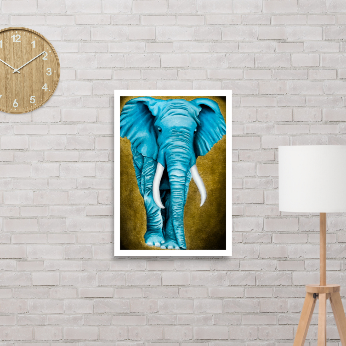 The Elephant in the Room - Enhanced Matte Print